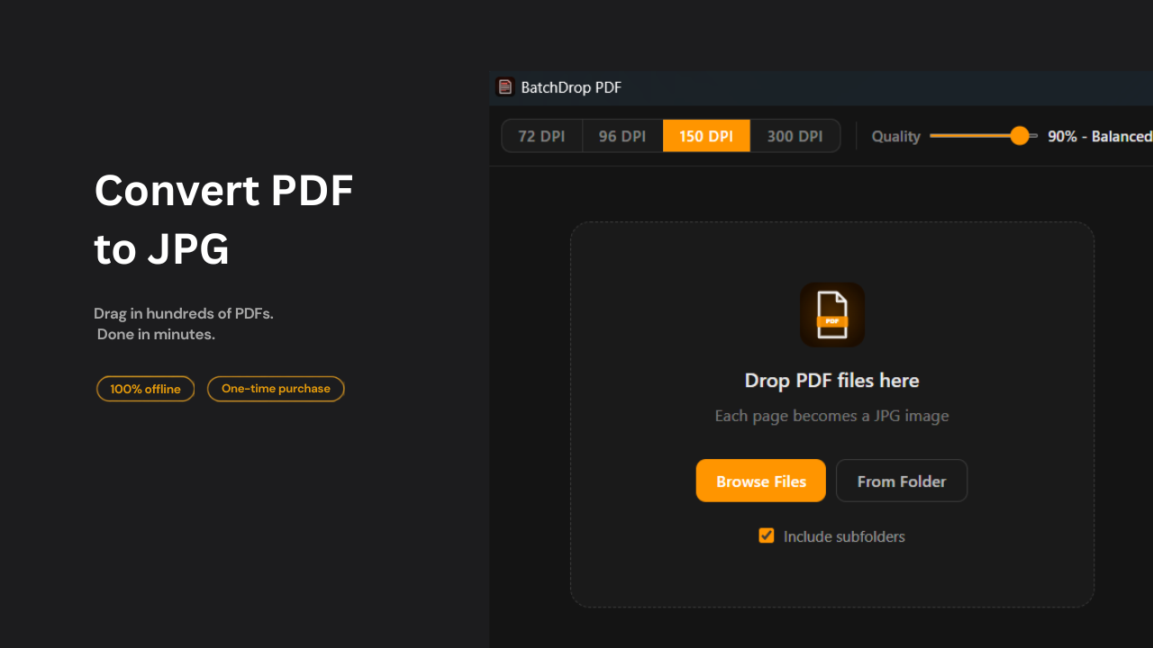 BatchDrop PDF